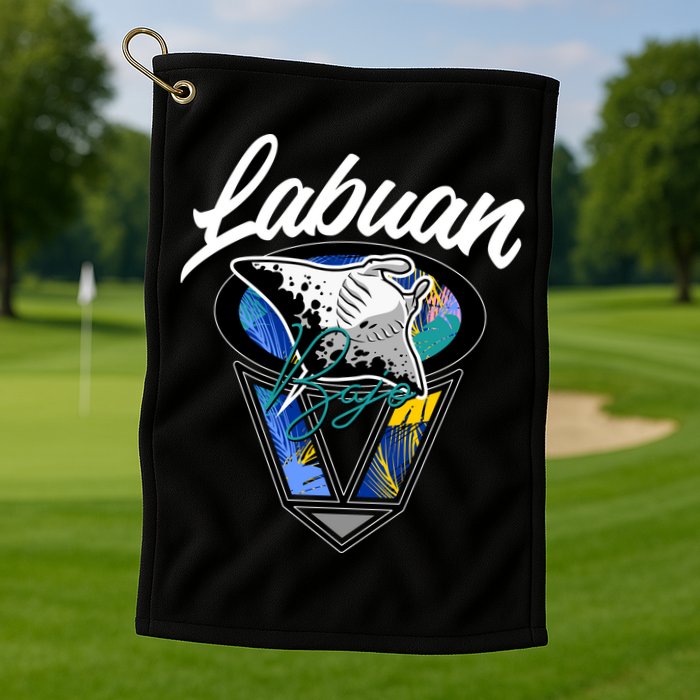 Labuan Bajo Live The Search Golf Towel