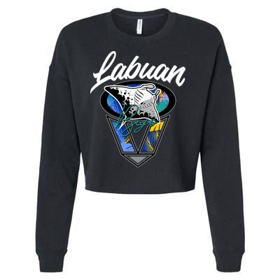 Labuan Bajo Live The Search Cropped Pullover Crew