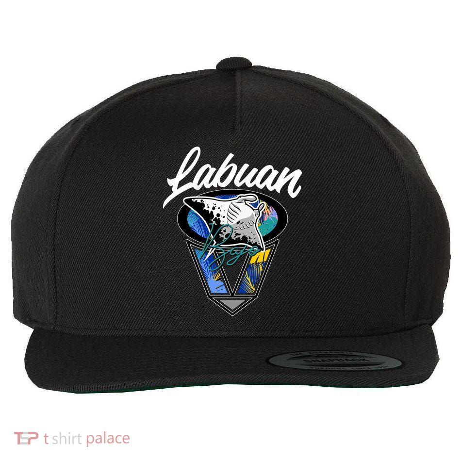 Labuan Bajo Live The Search Wool Snapback Cap