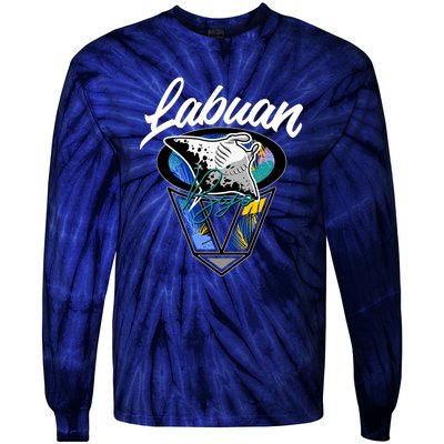 Labuan Bajo Live The Search Tie-Dye Long Sleeve Shirt