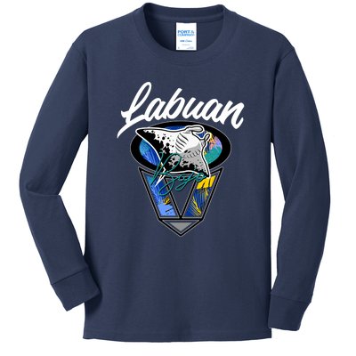 Labuan Bajo Live The Search Kids Long Sleeve Shirt