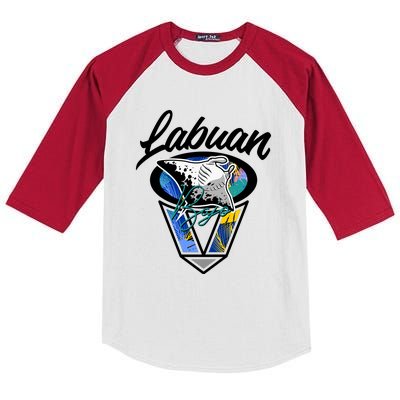 Labuan Bajo Live The Search Kids Colorblock Raglan Jersey