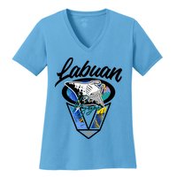 Labuan Bajo Live The Search Women's V-Neck T-Shirt