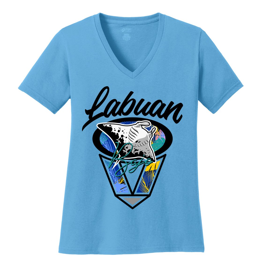 Labuan Bajo Live The Search Women's V-Neck T-Shirt