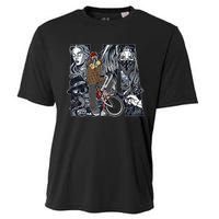 Lowrider Bike LA Chicano Cholo Los Angeles Lowrider Cooling Performance Crew T-Shirt