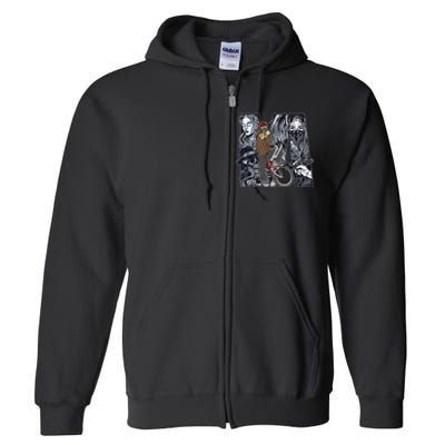 Lowrider Bike LA Chicano Cholo Los Angeles Lowrider Full Zip Hoodie