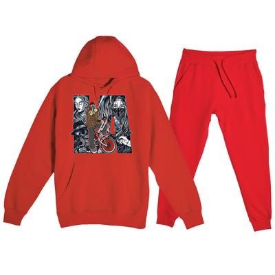 Lowrider Bike LA Chicano Cholo Los Angeles Lowrider Premium Hooded Sweatsuit Set