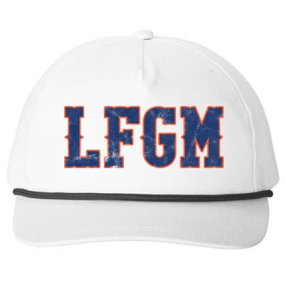 LFGM Baseball Lovers Snapback Five-Panel Rope Hat