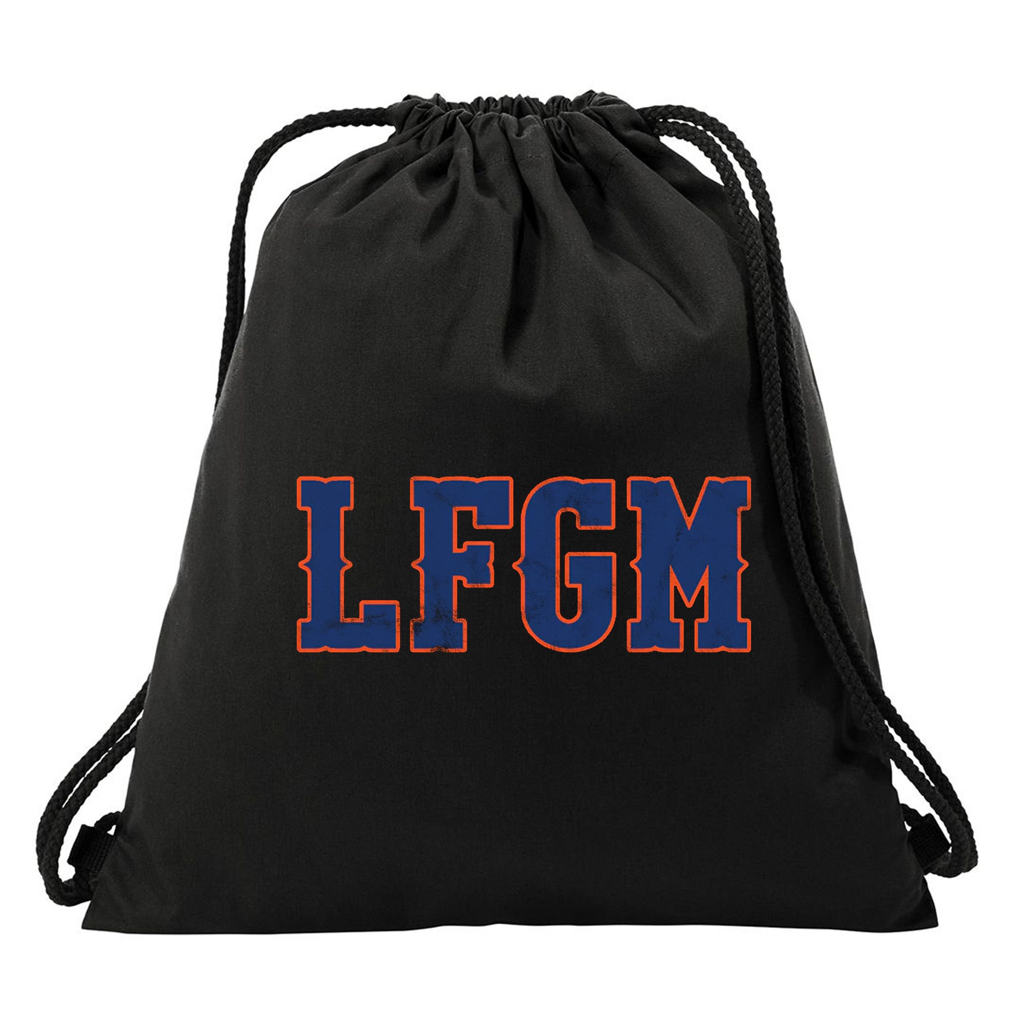 LFGM Baseball Lovers Drawstring Bag