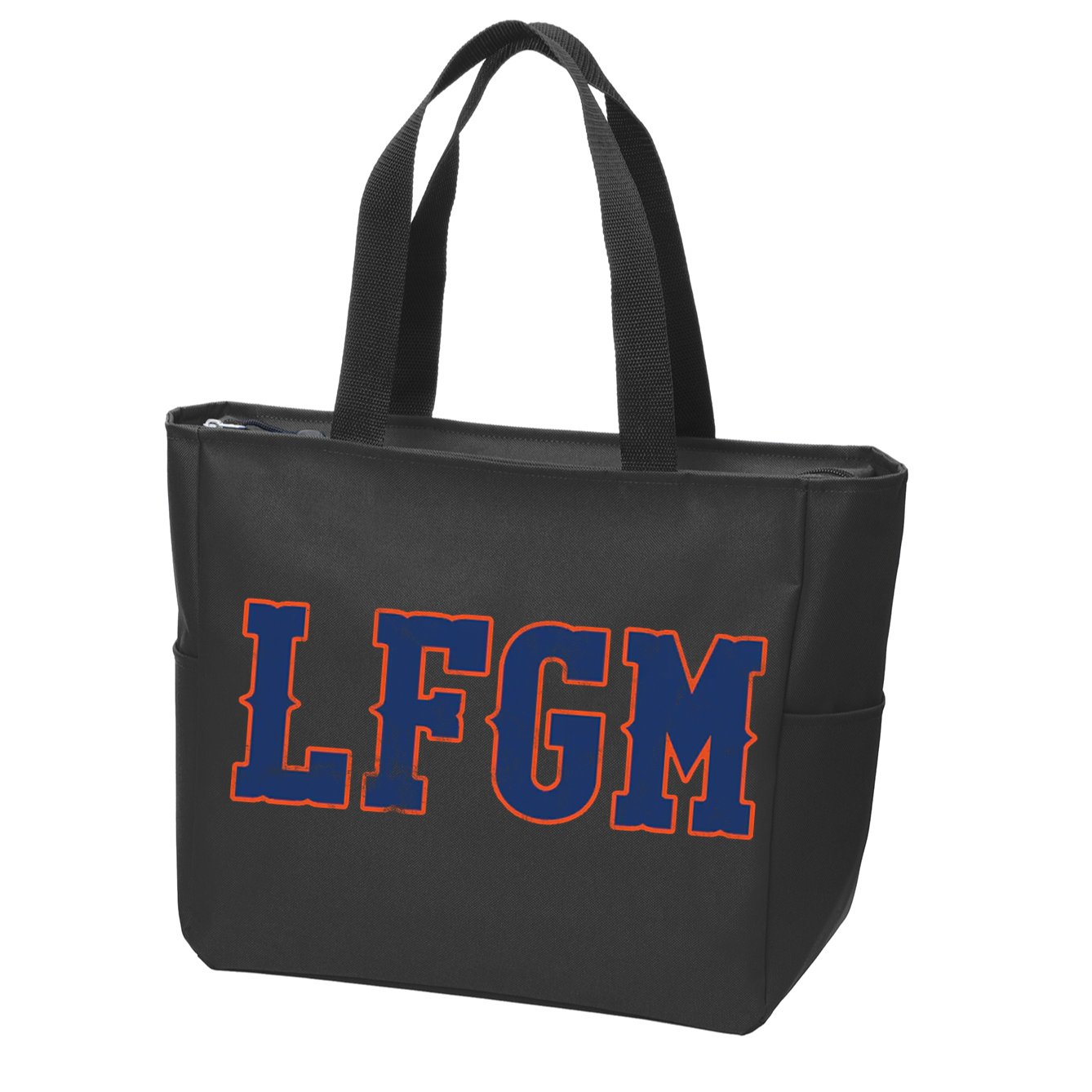 LFGM Baseball Lovers Zip Tote Bag