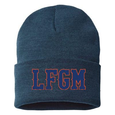 LFGM Baseball Lovers Sustainable Knit Beanie