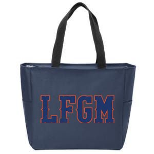 LFGM Baseball Lovers Zip Tote Bag