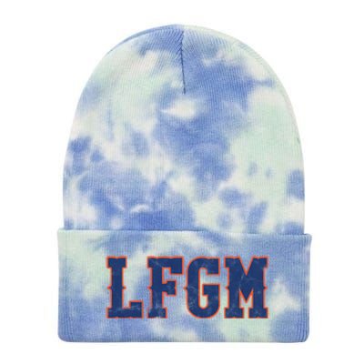 LFGM Baseball Lovers Tie Dye 12in Knit Beanie