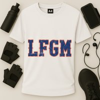 LFGM Baseball Lovers Cooling Performance Crew T-Shirt