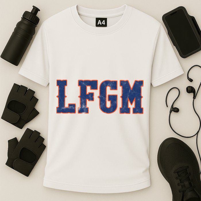LFGM Baseball Lovers Cooling Performance Crew T-Shirt