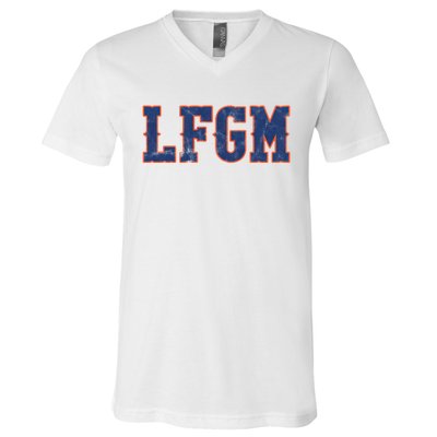 LFGM Baseball Lovers V-Neck T-Shirt