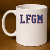 LFGM Baseball Lovers 11oz C Handle Ceramic Mug