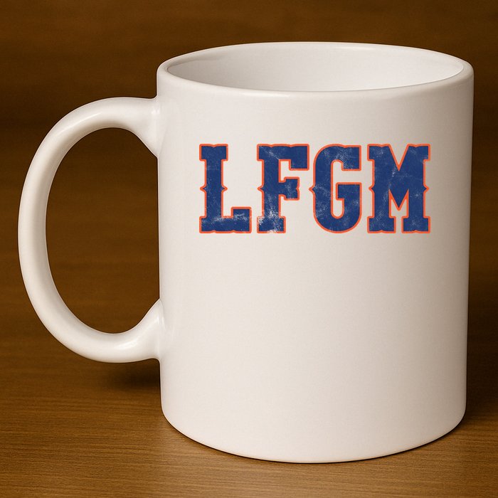LFGM Baseball Lovers 11oz C Handle Ceramic Mug