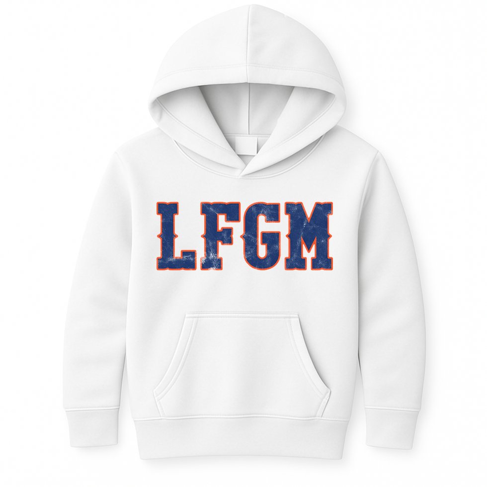 LFGM Baseball Lovers Kids Hoodie