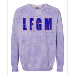 LFGM Baseball Colorblast Crewneck Sweatshirt