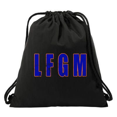 LFGM Baseball Drawstring Bag