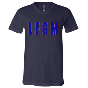 LFGM Baseball V-Neck T-Shirt