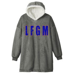 LFGM Baseball Hooded Wearable Blanket