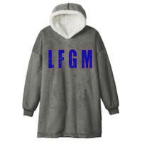 LFGM Baseball Hooded Wearable Blanket