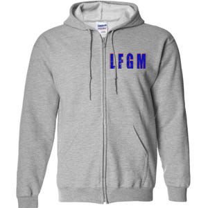 LFGM Baseball Full Zip Hoodie