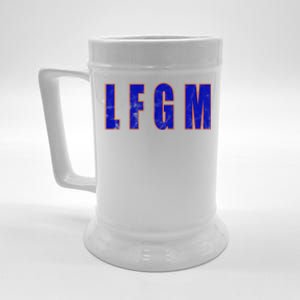 LFGM Baseball Beer Stein