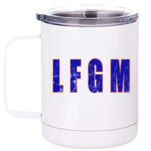 LFGM Baseball 12 oz Stainless Steel Tumbler Cup