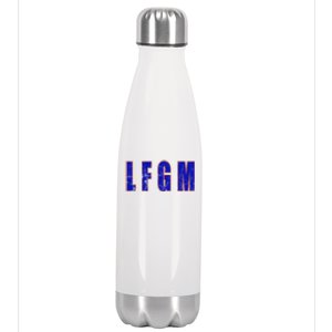 LFGM Baseball Stainless Steel Insulated Water Bottle