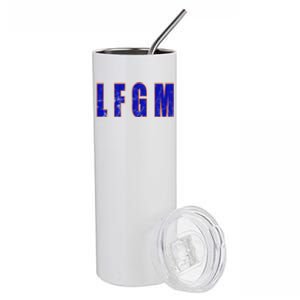 LFGM Baseball Stainless Steel Tumbler