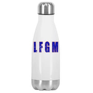 LFGM Baseball Stainless Steel Insulated Water Bottle