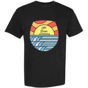 Lake Bruin Louisiana La Sunset Sunrise Souvenir Garment-Dyed Heavyweight T-Shirt