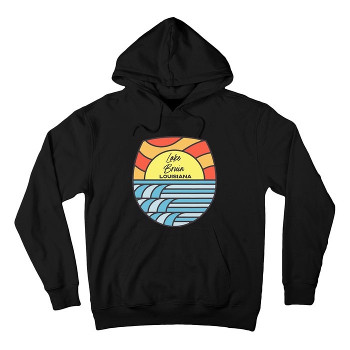 Lake Bruin Louisiana La Sunset Sunrise Souvenir Hoodie