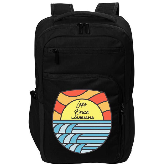 Lake Bruin Louisiana La Sunset Sunrise Souvenir Impact Tech Backpack