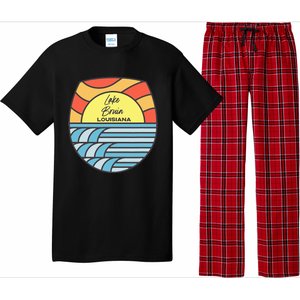 Lake Bruin Louisiana La Sunset Sunrise Souvenir Pajama Set