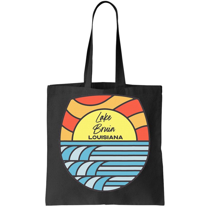 Lake Bruin Louisiana La Sunset Sunrise Souvenir Tote Bag