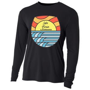 Lake Bruin Louisiana La Sunset Sunrise Souvenir Cooling Performance Long Sleeve Crew