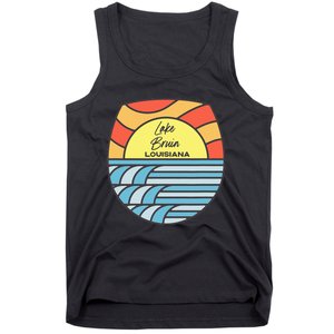 Lake Bruin Louisiana La Sunset Sunrise Souvenir Tank Top