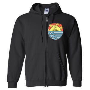 Lake Bruin Louisiana La Sunset Sunrise Souvenir Full Zip Hoodie