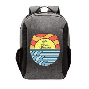 Lake Bruin Louisiana La Sunset Sunrise Souvenir Vector Backpack