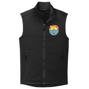 Lake Bruin Louisiana La Sunset Sunrise Souvenir Collective Smooth Fleece Vest