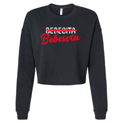 Latina Bebesota Cropped Pullover Crew