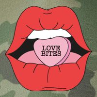 Love Bites Lip Graphic – Bold & Edgy Style Statement Legacy Tie Dye Trucker Hat