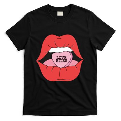 Love Bites Lip Graphic – Bold & Edgy Style Statement T-Shirt
