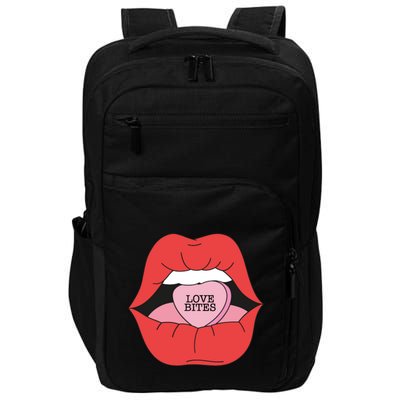 Love Bites Lip Graphic – Bold & Edgy Style Statement Impact Tech Backpack
