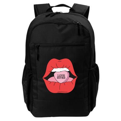 Love Bites Lip Graphic – Bold & Edgy Style Statement Backpack
