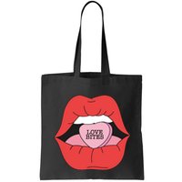 Love Bites Lip Graphic – Bold & Edgy Style Statement Bag